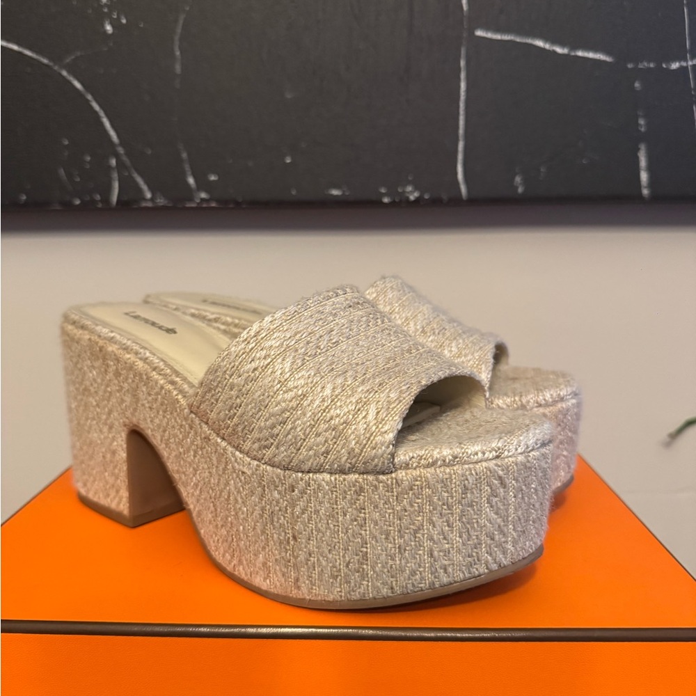 Larroude Platform Sandals